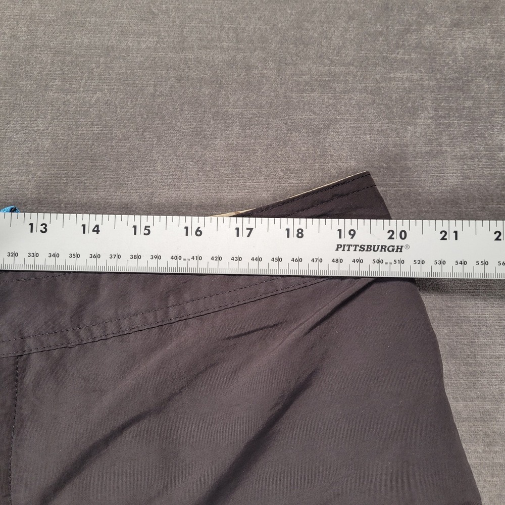 Patagonia Recycled Nylon Draw String Shorts Zip Pocket Gray Draw String Mens - Picture 6 of 9